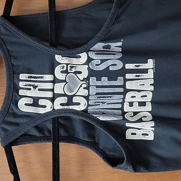 Chicago White Sox tank top with ruched sides - Picture 7 of 8